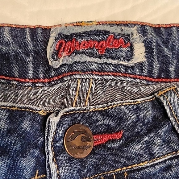 Wrangler High Waist jeans Women size 5/6 X 32 - Picture 2 of 5